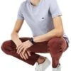 T-Shirt Lacoste Circular Gris Pour Homme