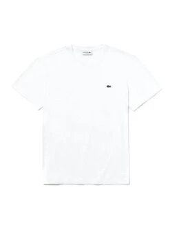 T-Shirt Lacoste Basico Homme Blanc