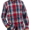 Chemise Klout Cosme Rouge Pour Homme
