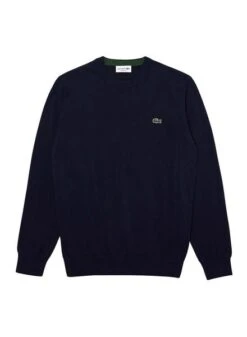 Pull Lacoste Tricot Bleu Marine Pour Homme