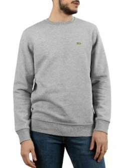 Sweat Klout Basic Gris Pour Homme