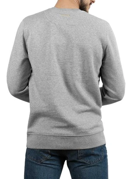 Sweat Klout Basic Gris Pour Homme â Image 2