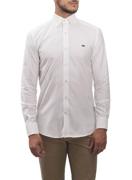 Chemise Klout Oxford Blanc Pour Homme