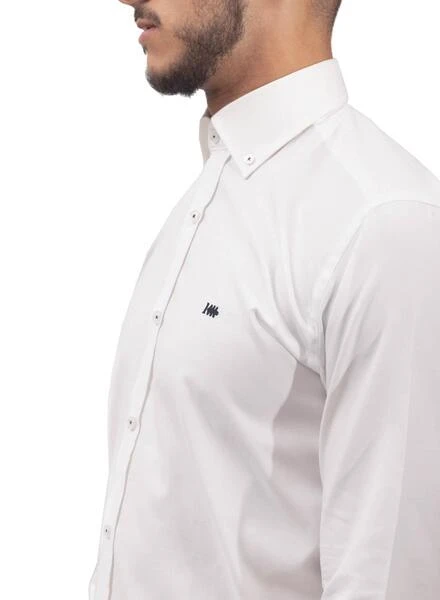 Chemise Klout Oxford Blanc Pour Homme â Image 4