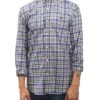 Chemise Klout Camino Bleu Y Vert Pour Homme
