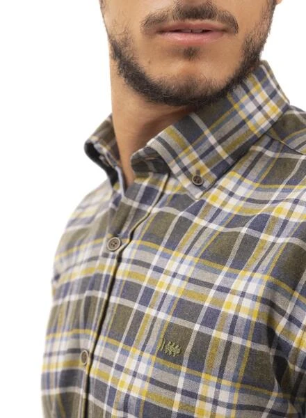 Chemise Klout Harris Vert Pour Homme â Image 3