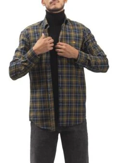 Chemise Klout Hipster Vert Pour Homme