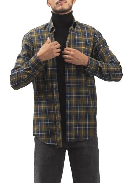 Chemise Klout Hipster Vert Pour Homme