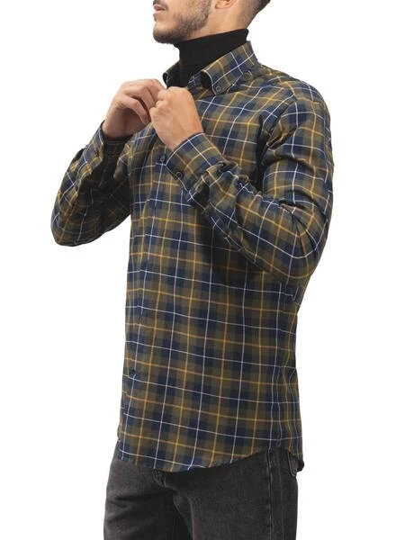 Chemise Klout Hipster Vert Pour Homme â Image 3