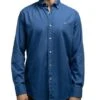 Chemise Klout Piqué Ultramar Pour Homme Bleu Marine