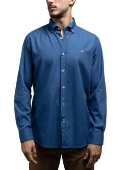 Chemise Klout Piqué Ultramar Pour Homme Bleu Marine