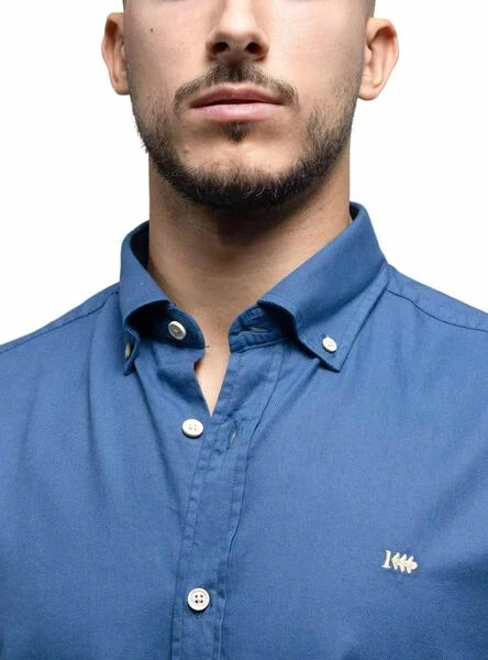 Chemise Klout PiquĂ© Ultramar Pour Homme Bleu Marine â Image 5