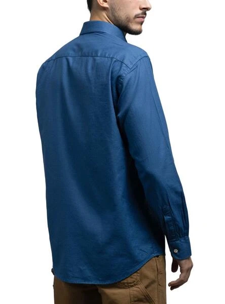 Chemise Klout PiquĂ© Ultramar Pour Homme Bleu Marine â Image 2