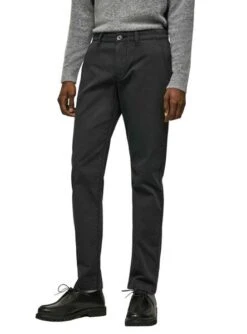 Pantalon Pepe Jeans Charly Slim Pour Homme Noire