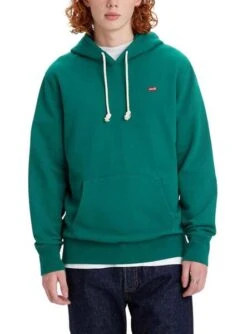 Sweat Levis Hoodie Vert Pour Homme