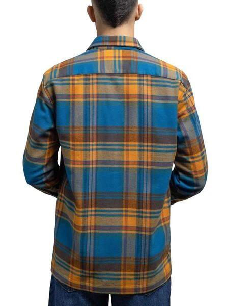 Surchemise Klout Highland Cadres Homme Bleu â Image 5