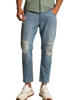 Pantalon Jack & Jones Frank Bleu Pour Homme