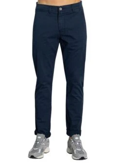 Pantalon Klout Chino Basic Bleu Marine Pour Homme