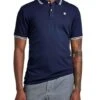 Polo G-Star Dunda Slim Stripe Bleu Marine Pour Homme