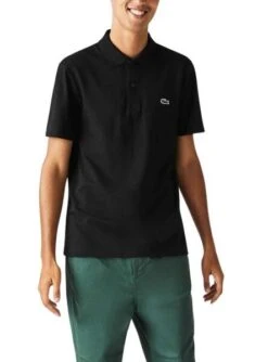 Polo Lacoste Bord Noire Pour Homme