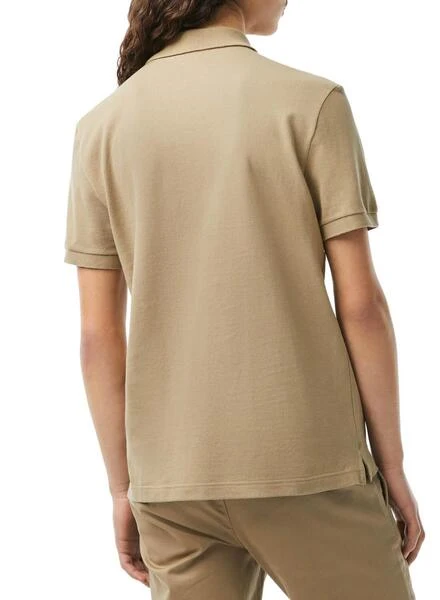 Polo Lacoste Slim Fit Beige Pour Homme â Image 2