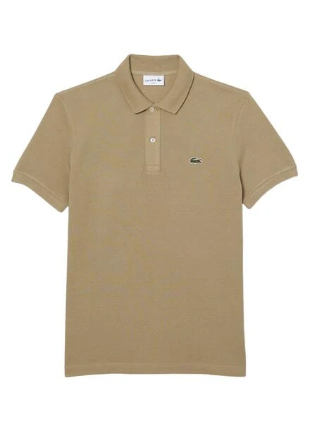 Polo Lacoste Slim Fit Beige Pour Homme â Image 4