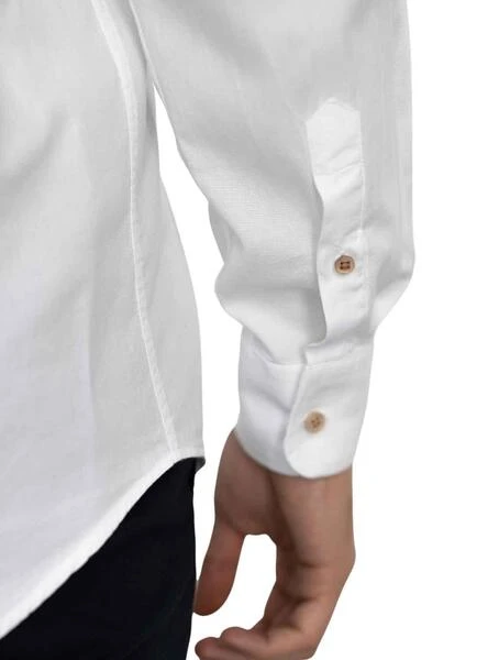 Chemise Klout Coton Blanc Pour Homme â Image 5