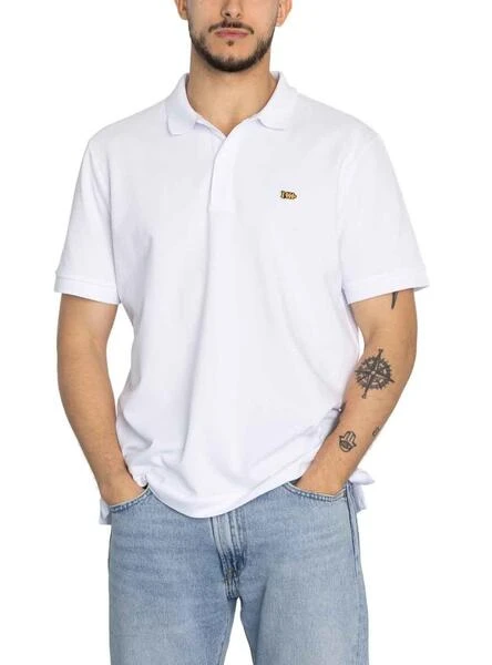 Polo Klout Basic Blanc Pour Homme â Image 2
