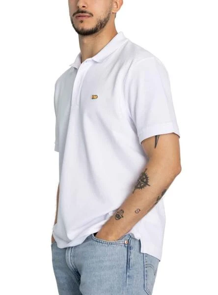 Polo Klout Basic Blanc Pour Homme â Image 3