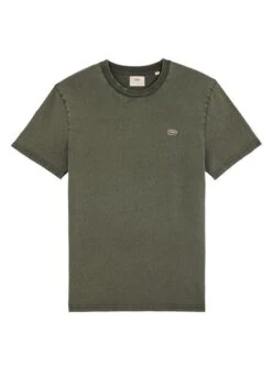 T-Shirt Klout Basic Dyed Vert Coton Biologique