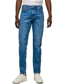 Pantalon Jeans Pepe Jeans Trappe Reg Bleu Homme