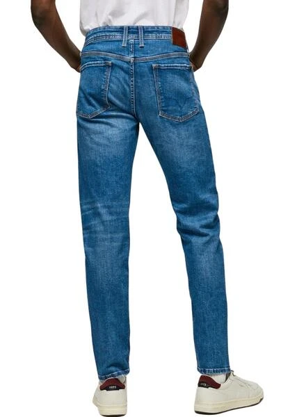 Pantalon Jeans Pepe Jeans Trappe Reg Bleu Homme – Image 2
