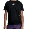 T-Shirt Calvin Klein Monologo Noire Pour Homme