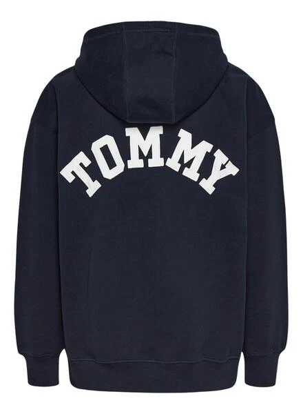 Sweat Tommy Jeans Zip Bleu Marine Pour Homme â Image 6