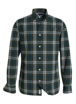 Chemise Tommy Hilfiger Tartan Vert Pour Homme
