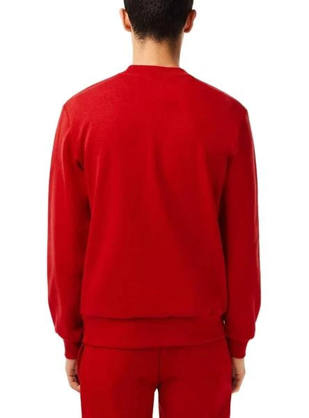 Sweat Lacoste Atemporel Rouge Pour Homme – Image 2
