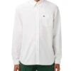 Chemise Lacoste Casual Blanc Pour Homme