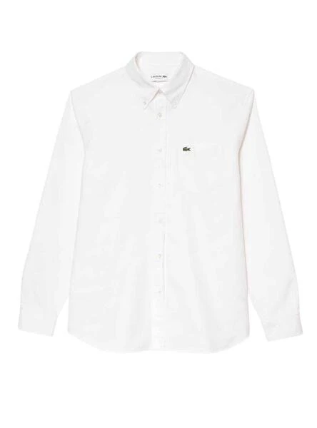 Chemise Lacoste Casual Blanc Pour Homme â Image 4