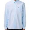 Chemise Lacoste Casual Oxford Bleu Pour Homme