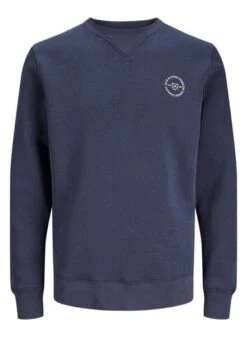 Sweat Jack & Jones Shield Bleu Marine Pour Homme