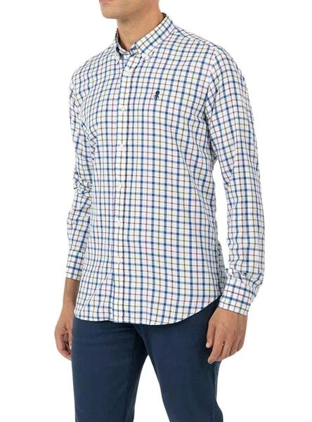 Chemise El Pulpo Multi Cadres Pour Homme â Image 2