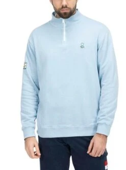 Sudadera El Pulpo Perkins Patch Bleu Pour Homme