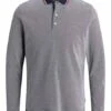 Polo Jack & Jones Bluwin M/L Gris Pour Homme