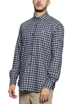 Chemise Klout London Bleu Pour Homme
