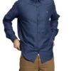 Chemise Klout Indigo Bleu Pour Homme