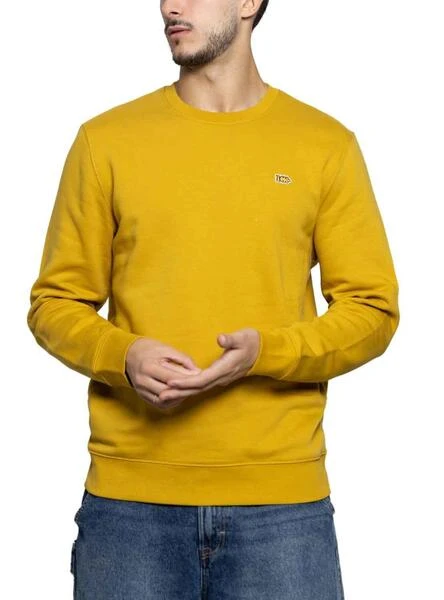 Sweat Basica Klout Ocre Pour Homme