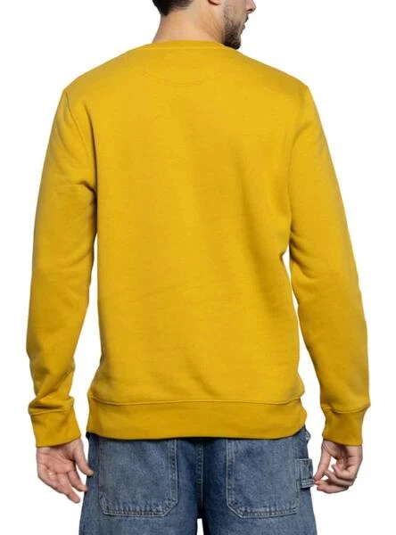 Sweat Basica Klout Ocre Pour Homme â Image 5