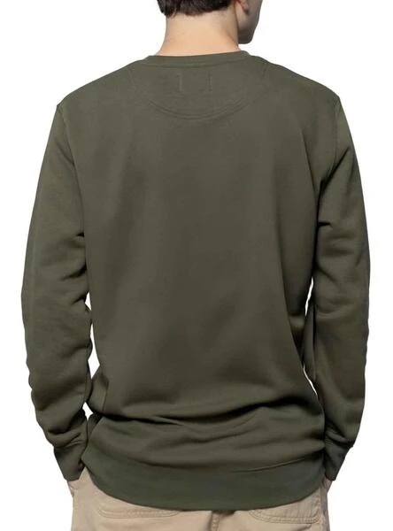 Sweat Klout Basica Vert Pour Homme â Image 4