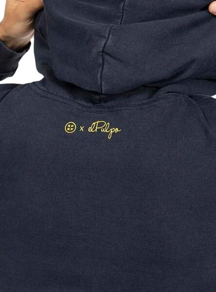 Sweat El Pulpo Inscription RFEF Bleu Marine Homme – Image 3