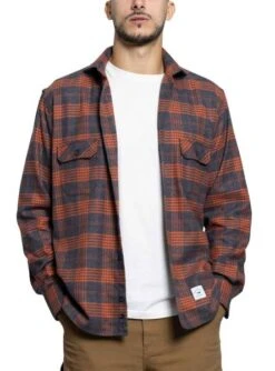 Chemise Klout Samain Rouge Pour Homme